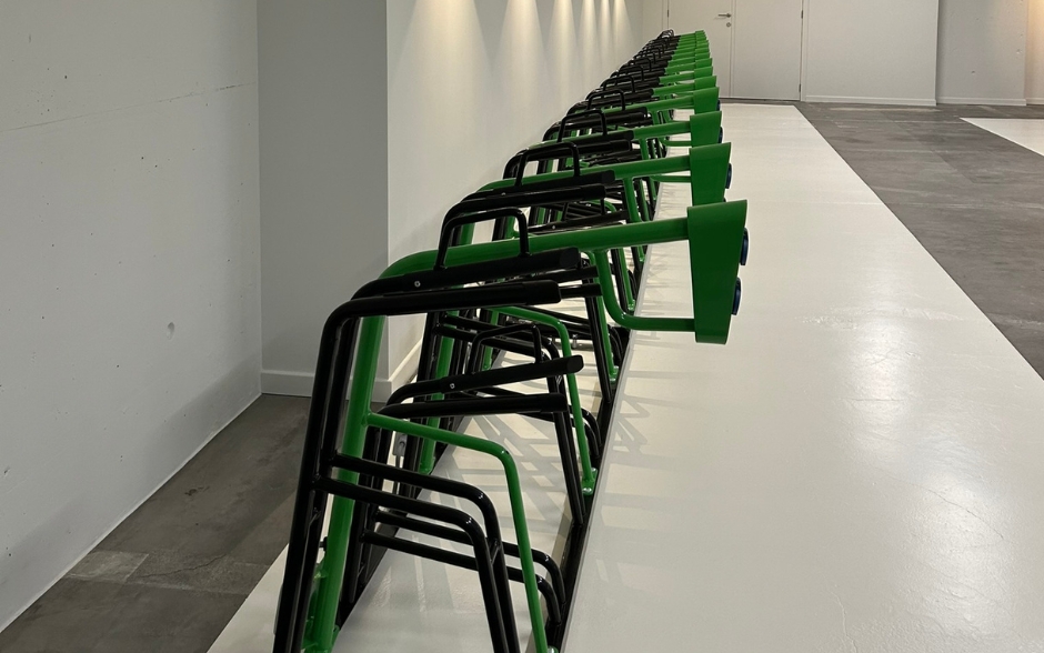 Fourchet+ bicycle rack single-sided