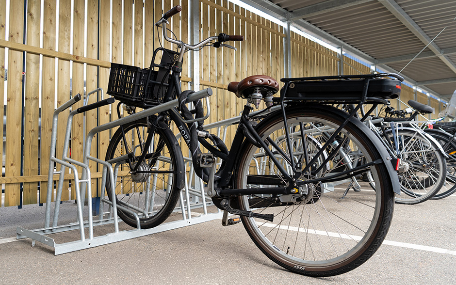 Fourchet+ bicycle rack single-sided